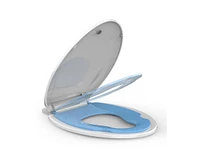 Gaomon Toilet Seat Elongated,Toilet Seat with Toddler Seat Built in, Potty Training Toilet Seat Elongated Fits Both Adult and Child, with Soft Close,
