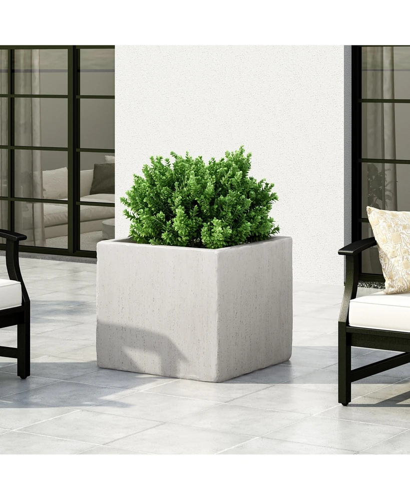 Simplie Fun Ella Mgo L 22: The Sophisticated Planter For Outdoor Elegance