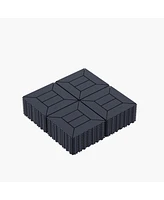 New Style 12" Patio Deck Tiles, Diy Module Interlocking Decking Tiles Floor Tile