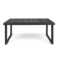 Outdoor 69" Acacia Wood Dining Table
