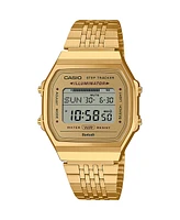 G-Shock Casio Men's and Women's Gold Tone Stainless Steel Watch, 41.6mm, ABL100WEG-9AV