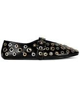 Jeffrey Campbell Holed Grommetted Mary-Jane Flats