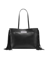 Calvin Klein Soma Triple Compartment Fringe Tote