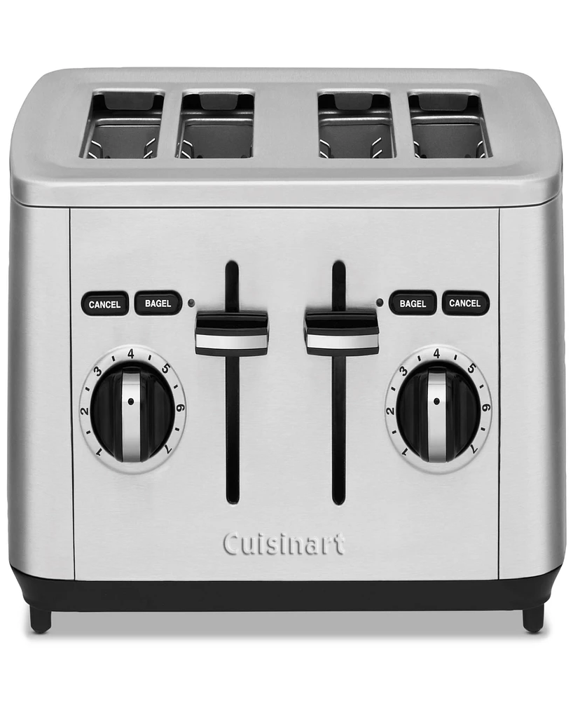 Cuisinart Stainless Steel 4-Slice Toaster, Cpt-14WM