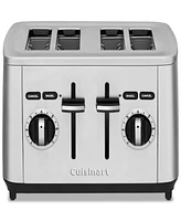 Cuisinart Stainless Steel 4-Slice Toaster, Cpt-14WM