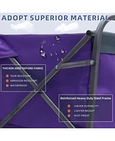 Outdoor Garden Multipurpose Micro Collapsible Beach Trolley Cart Camping Folding Wagon