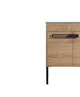24 Inch Freestanding Bathroom Vanity or Floating is Optional Conversion.2418-00324IMO-1(Kd-Packing) Only Including Cabine