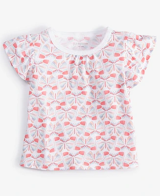 First Impressions Baby Girls Short-Sleeve Butterfly Love T-Shirt, Exclusively at Macy's