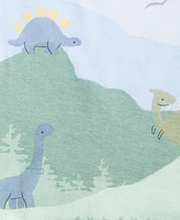 First Impressions Baby Short-Sleeve Dino Mountain Graphic T-Shirt, Exclusively at Macy's