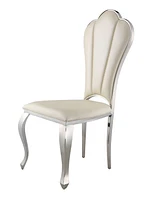 Streamdale Furniture Cyrene Side Chair (Set-2) in Beige