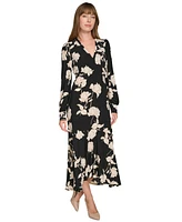 Tommy Hilfiger Women's Floral-Print Midi Dress