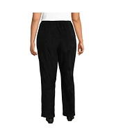 Lands' End Women's Sport Knit High Rise Corduroy Pants