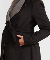 Seraphine Women's Wool Blend Wrap Maternity Coat