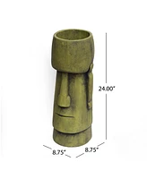 Streamdale Furniture Glacier Cast Stone Urns: Elevate Your Outdoor Oasis