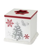 Avanti Sparkle Resin Tissue Box Cover