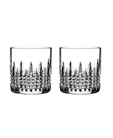 Waterford Connoisseur Lismore Diamond Straight Sided Tumbler, Set of 2