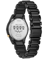 Citizen Eco-Drive Women's Disney Pixar Coco Sugar Skull Black-Tone Stainless Steel Bracelet Watch 37mm