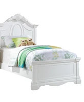 Streamdale Furniture Estrella Twin Bed in White