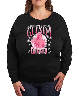 Hybrid Apparel Plus Wicked Glinda Graphic Pullover T-Shirt