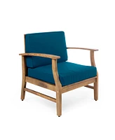 Perla Club Chairs Set Of 2, Blue