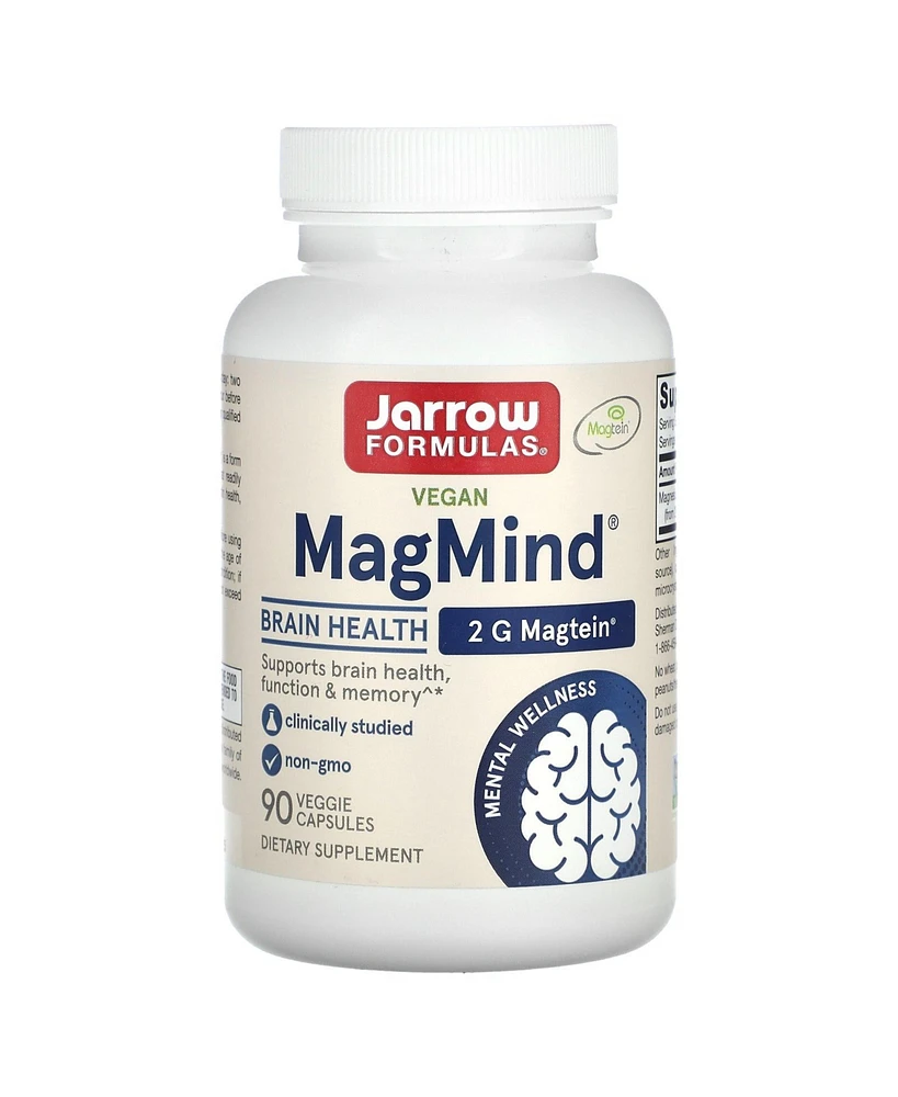 Jarrow Formulas Nutrition MagMind Brain Health