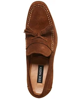 Steve Madden Men's Galileo Tassel Suede Dress Loafer