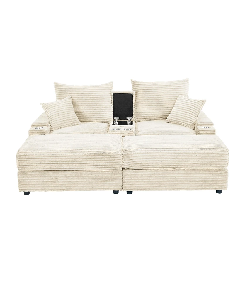 Streamdale Furniture Beige Loveseat