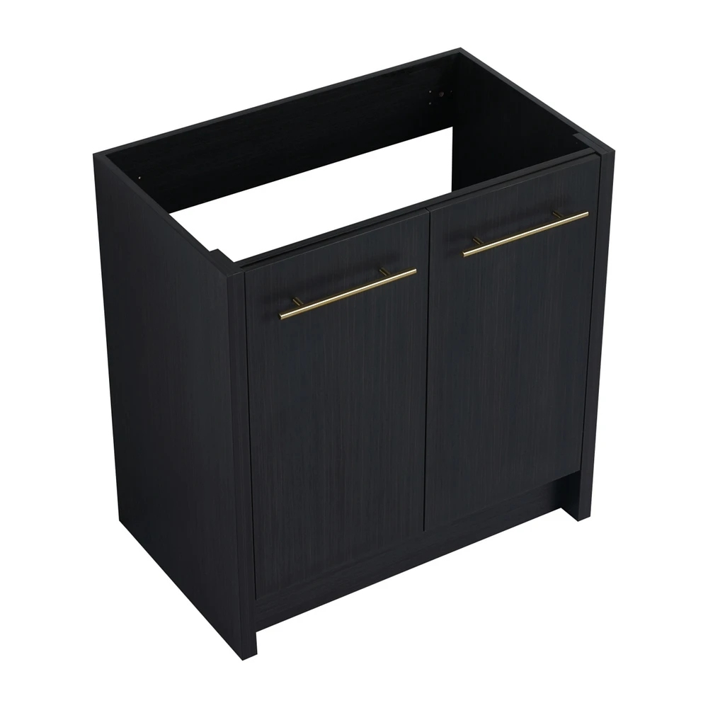 30 Inch Freestanding Bathroom Vanity (Without Top Sink)