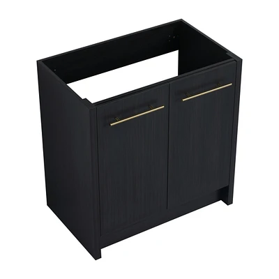 30 Inch Freestanding Bathroom Vanity (Without Top Sink)
