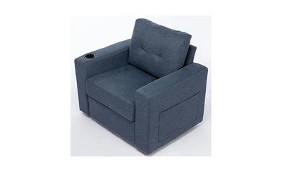 Slickblue Modern Swivel Accent Sofa Chair Stylish and Functional Seating for Any Room