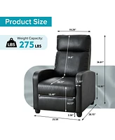 Slickblue Comfortable Recliner Chair Perfect for Relaxation and Living Room Decor