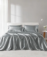 Madison Park Essentials Satin 4-Pc. Sheet Set, Twin