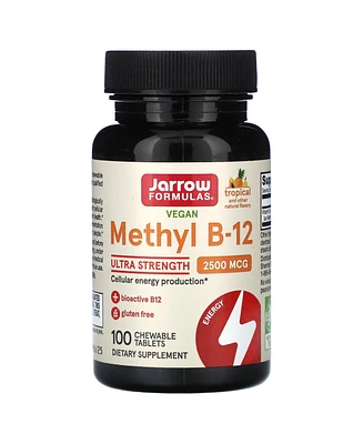 Jarrow Formulas Methyl B-12 Tropical 2 500 mcg