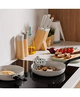 BergHOFF Leo Glints 2Pc Ceramic Nonstick Fry Pan Set, Spirit, Recycled
