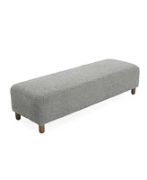 Comfortable Ottoman, Grey