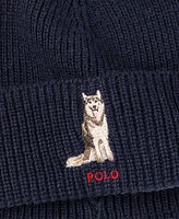 Polo Ralph Lauren Men's Husky Dog Beanie