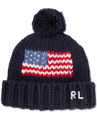 Polo Ralph Lauren Men's Intarsia Flag Beanie