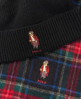 Polo Ralph Lauren Men's Tartan Bear Boxed Gift Set