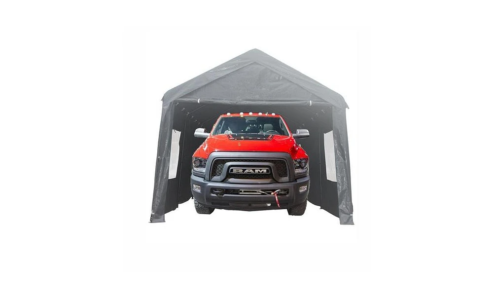 Slickblue Heavy-Duty Gazebo Party Tent - Portable Canopy Carport for Outdoor Events and Garage Use