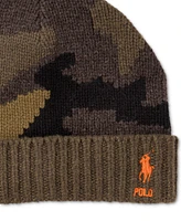 Polo Ralph Lauren Men's Camo Knit Beanie