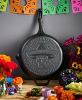 Victoria Cast Iron 12" Skillet with Helper Handle