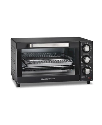 Hamilton Beach 4 Slice Sure Crisp Air Fryer Toaster Oven