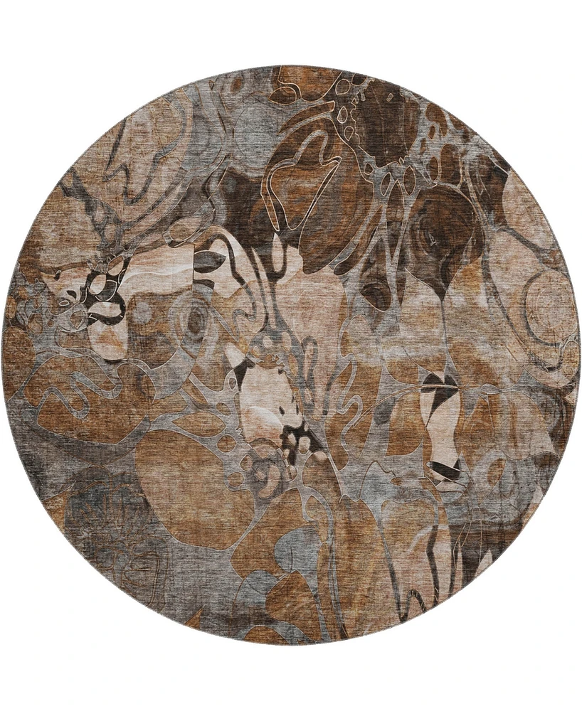 Dalyn Trevi Washable TV17 8'x8' Round Area Rug