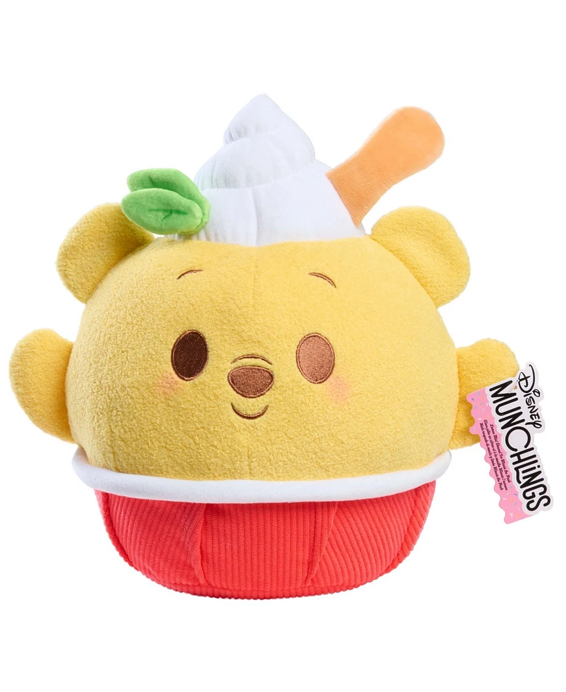 Disney Munchlings Squeeze-a-Munch Large Lemon Mint Shaved Ice Winnie the Pooh Plush