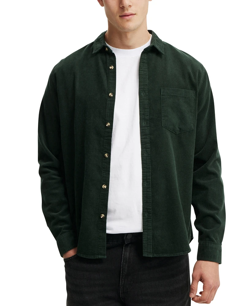 Cotton On Men's Portland Long Sleeve Shirt