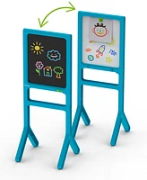 Discovery Kids Glow Easel Dual-Sided Art Station