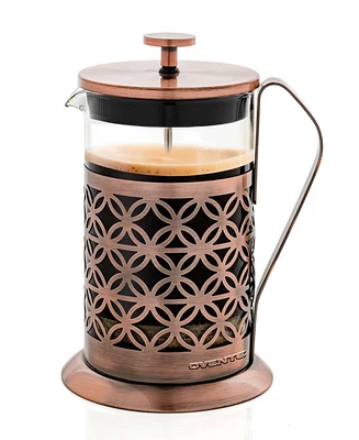 Ovente Inch, French Press Coffee & Tea Maker, Perfect for Hot & Cold Brew