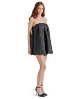 Steve Madden Women's Claira Jacquard Bubble Mini Dress