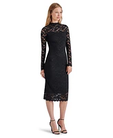 Steve Madden Women's Vivienne Lace Midi Dress