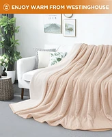 Westinghouse Heated Flannel and Sherpa Blanket